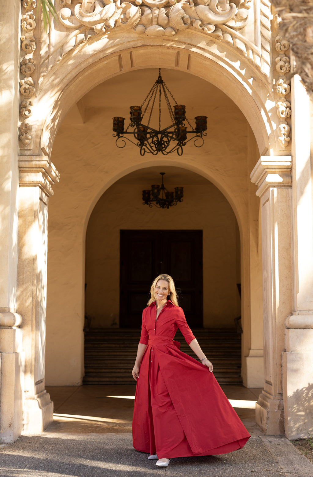 Effortlessly Elegant Gown in Red