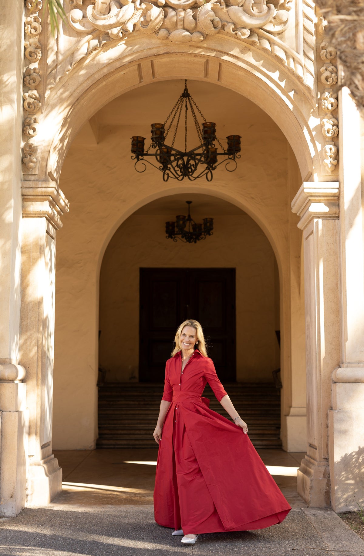 Effortlessly Elegant Gown in Red