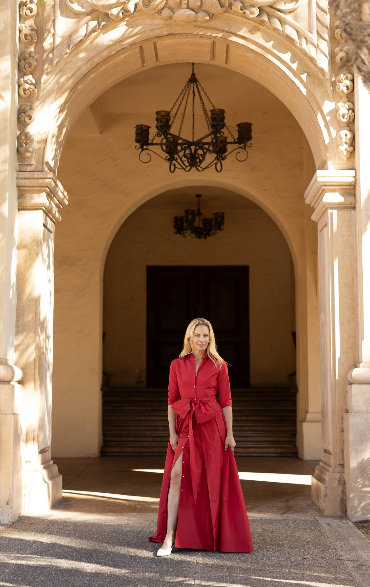 Effortlessly Elegant Gown in Red