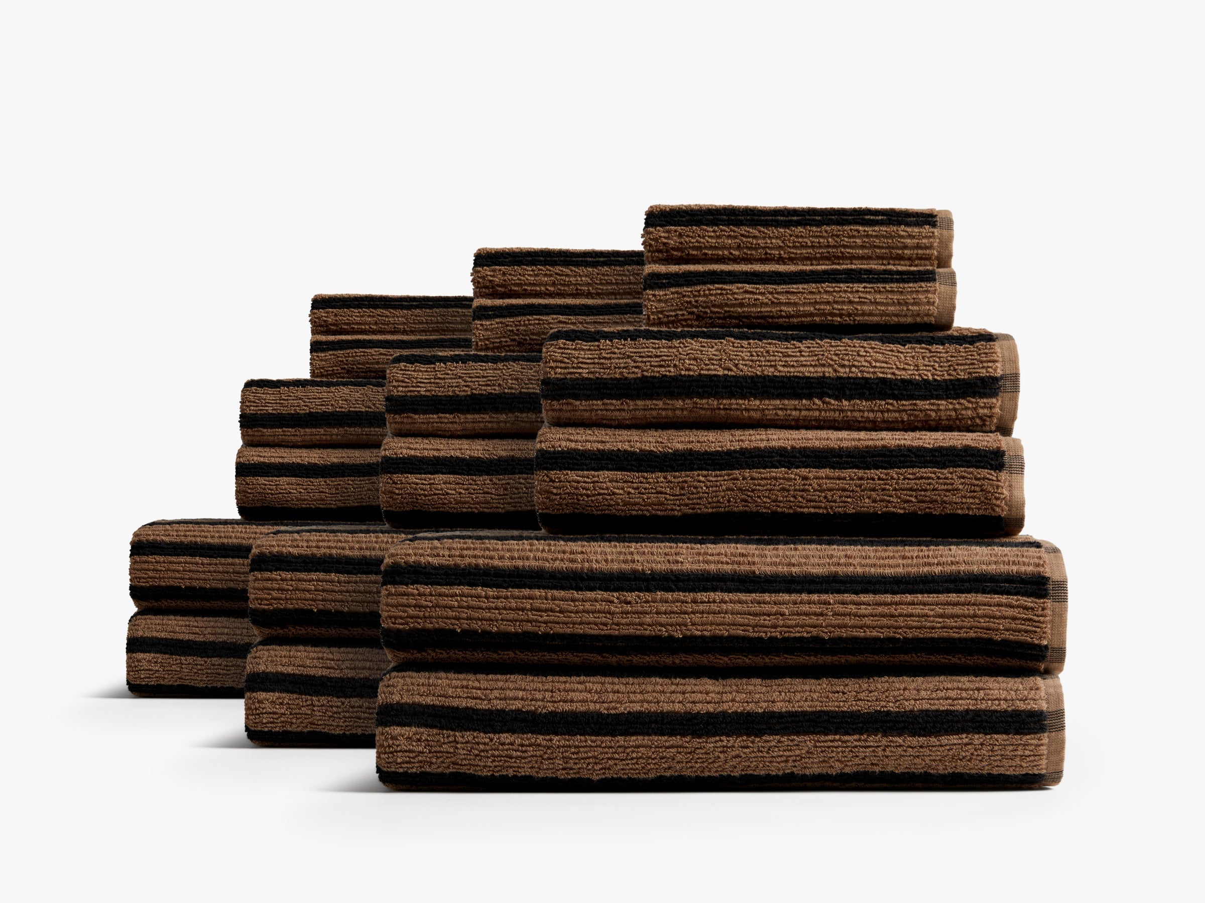 6+6 Organic Resort Stripe Bath Bundle