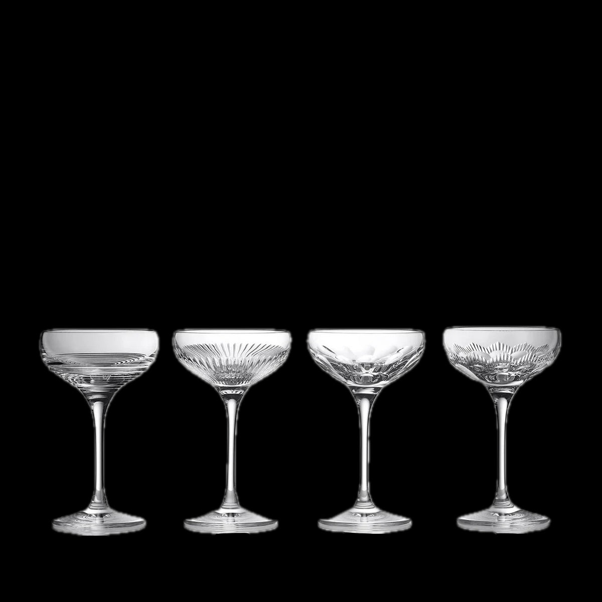 Mixology Rum Coupe 4 fl oz, Set of 4