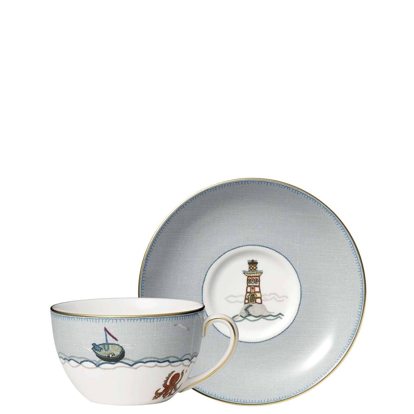Breakfast mug and plate
