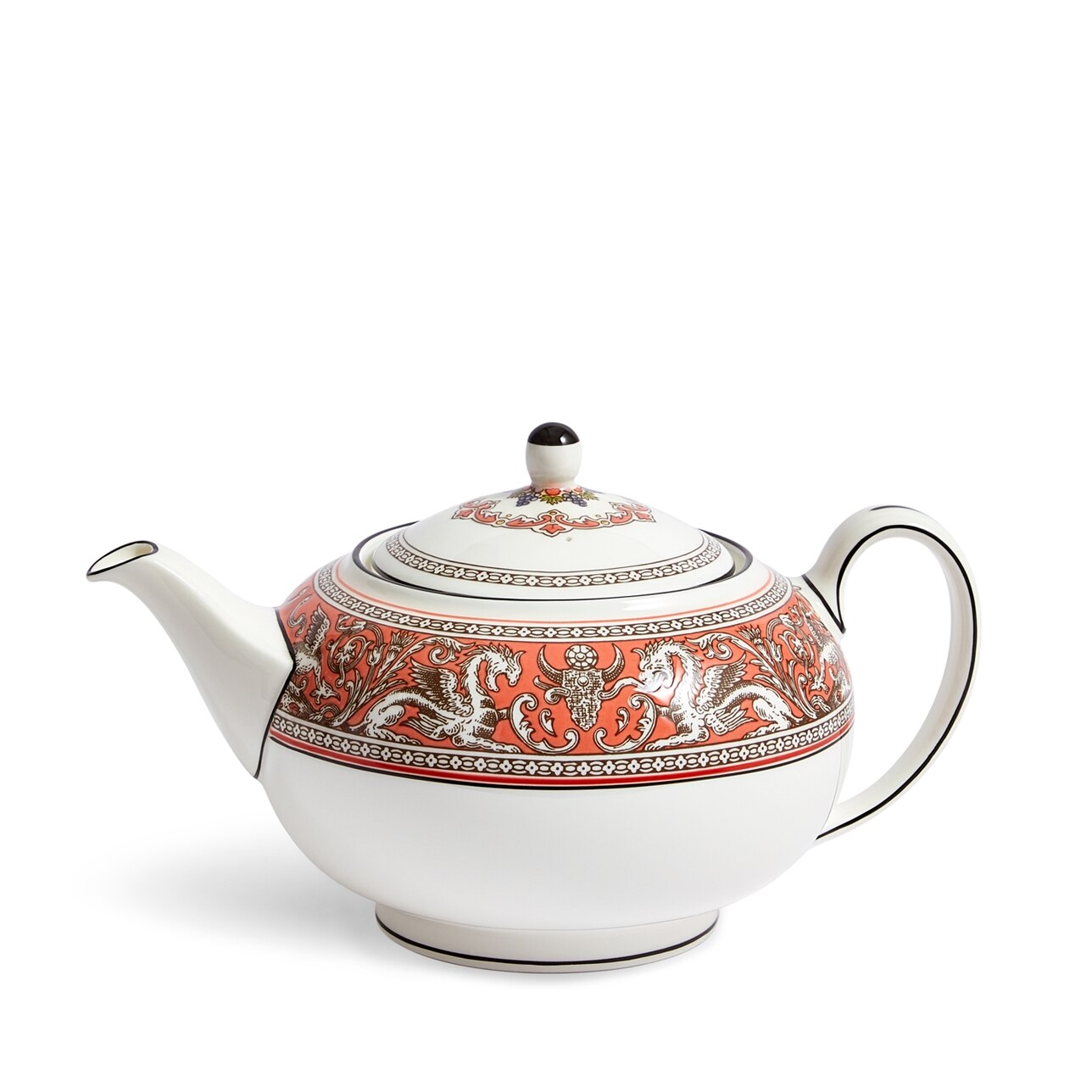 Florentine Salmon Teapot