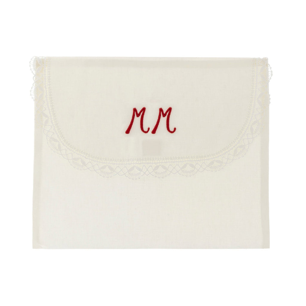 Camarinas Travel Set Initials in Red