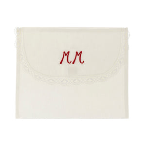Camarinas Travel Set Initials in Red