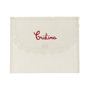 Camarinas Travel Set Name in Red