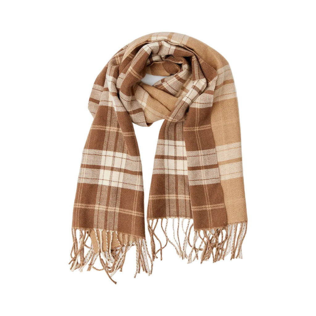 Reversible Plaid Scarf