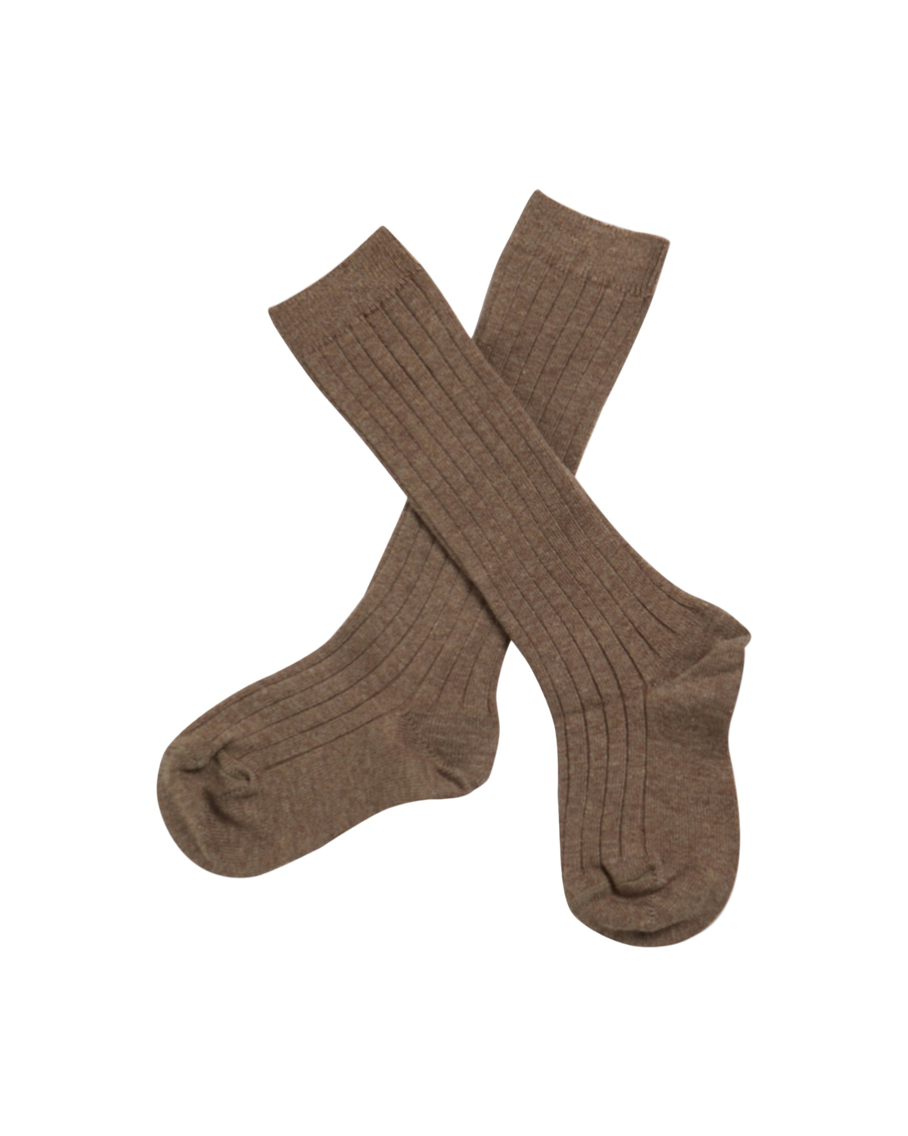 Ribbed High Knee Socks Trunk