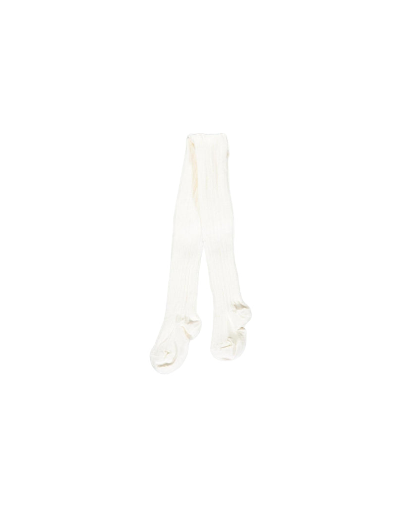 Ribbed Tights Cream