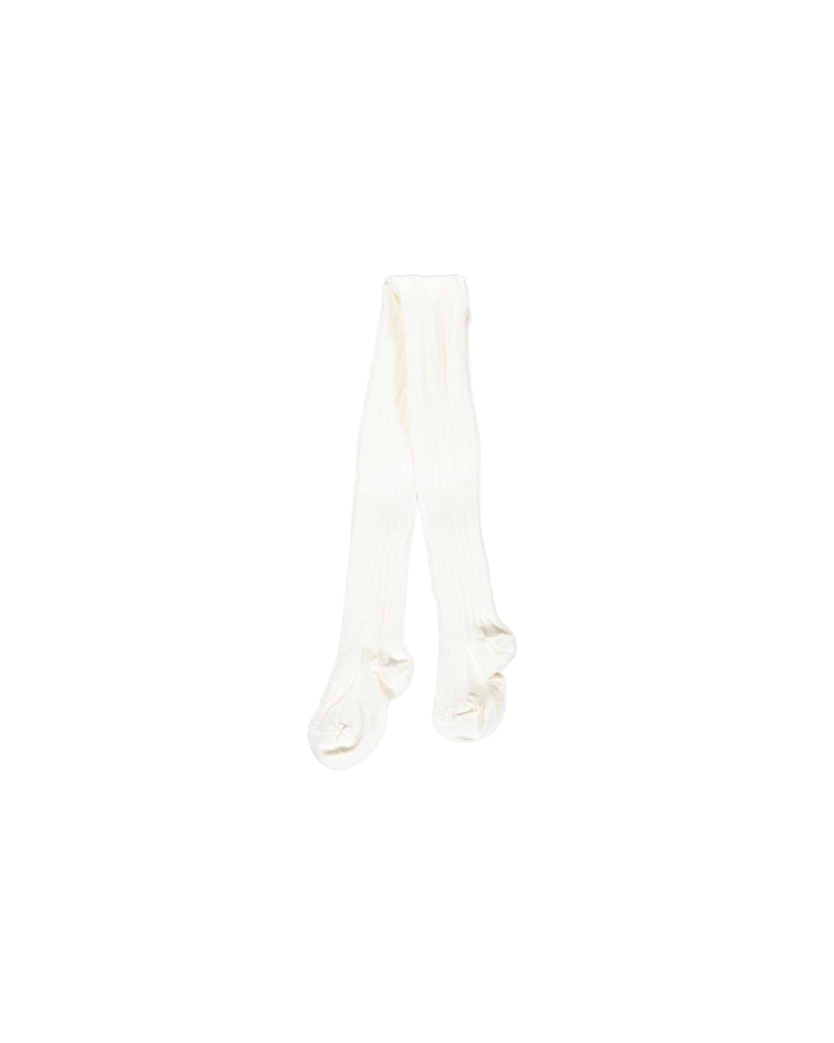 Ribbed Tights Cream