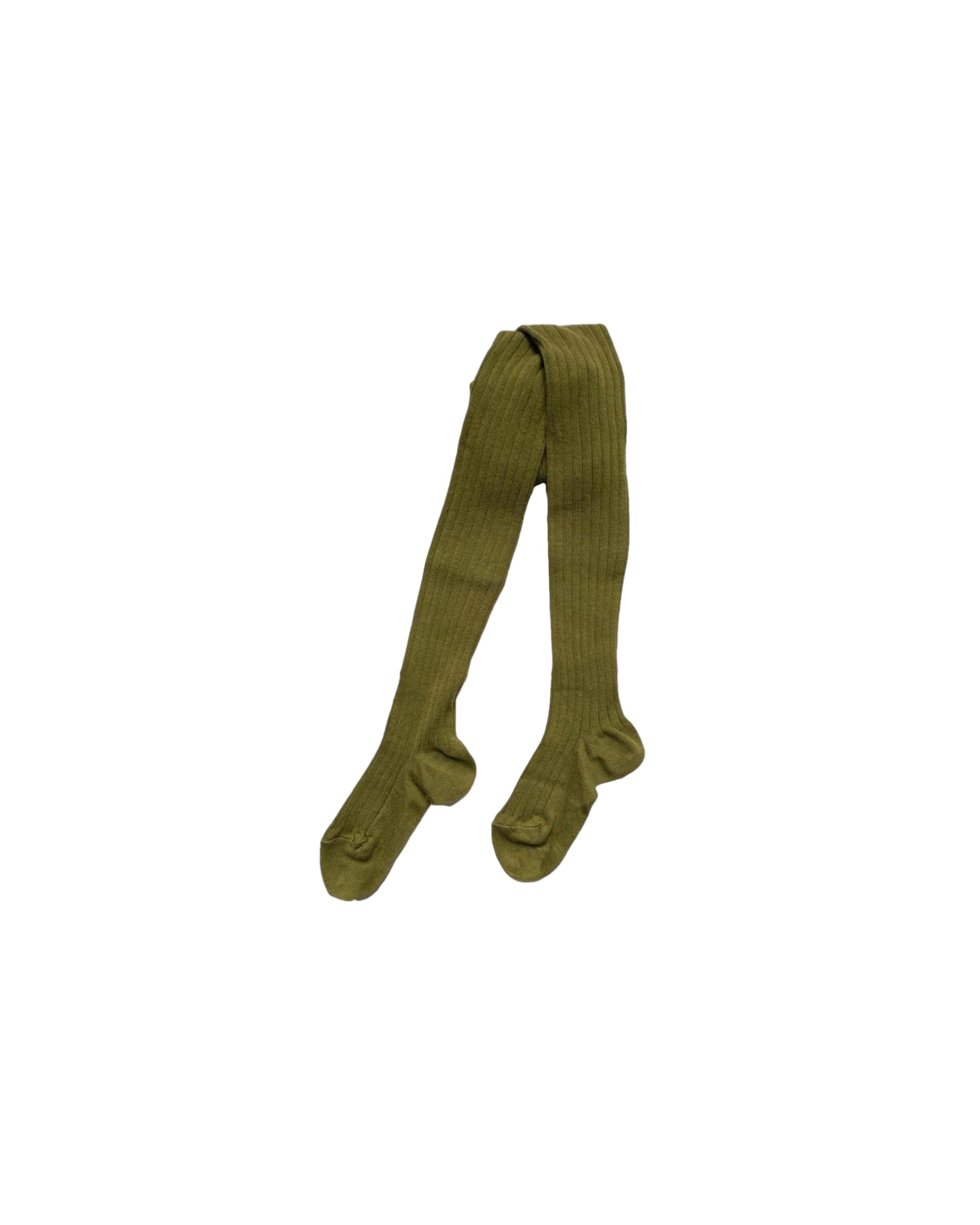 Ribbed Tights - Green Algae