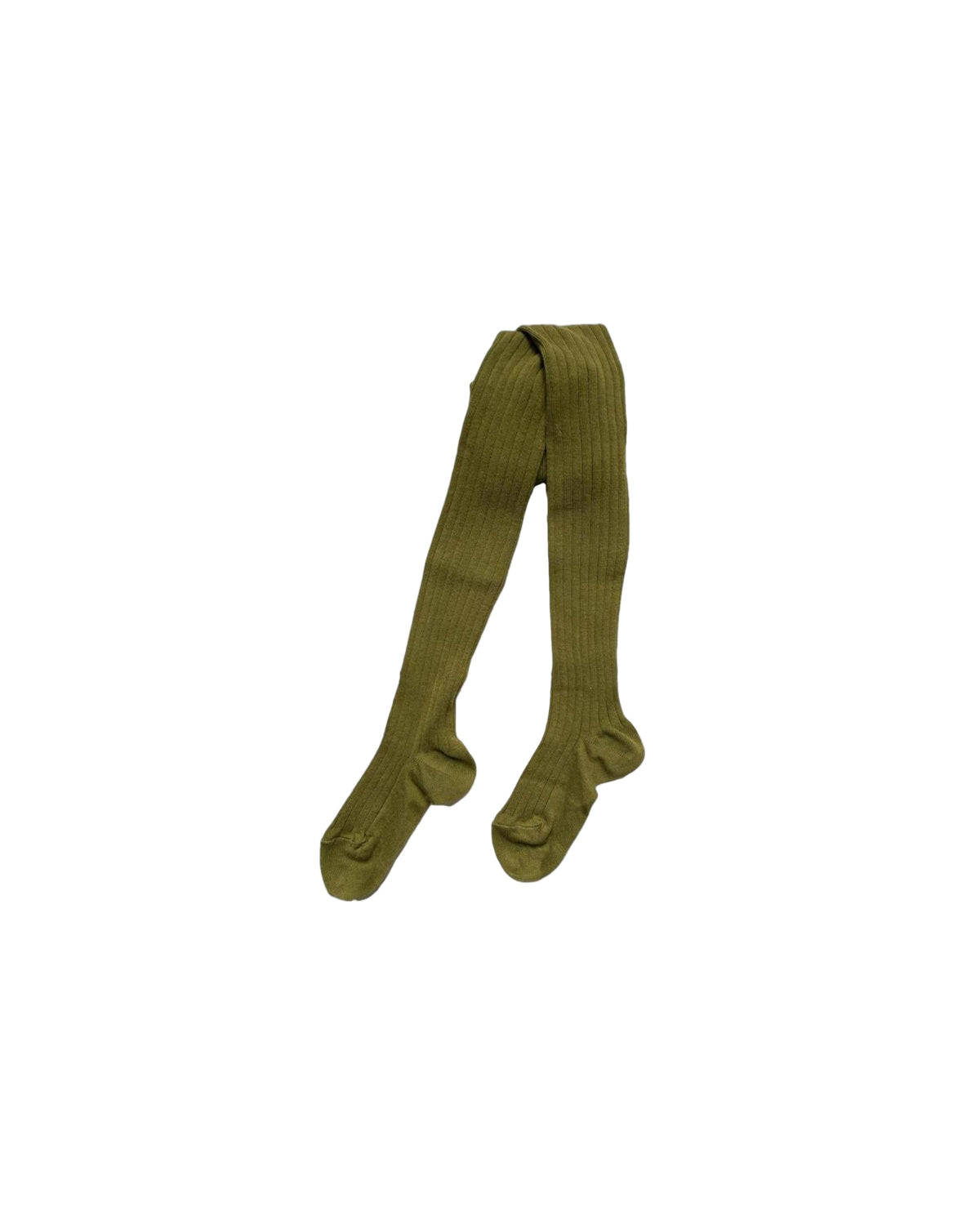 Ribbed Tights - Green Algae
