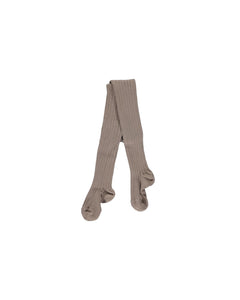 Ribbed Tights  Mink