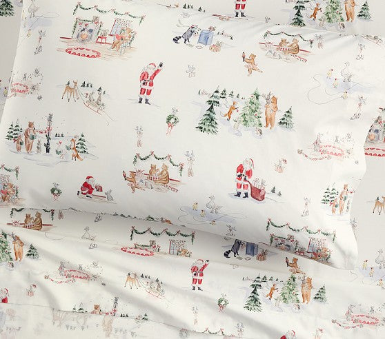 Riley Sheehey Holiday Organic Sheet Set (Queen)