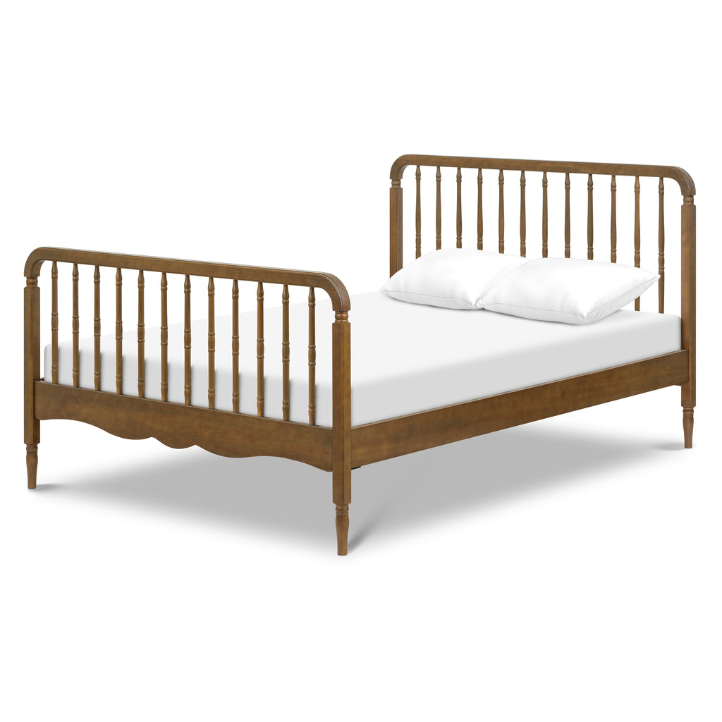 Liberty Spindle Full Bed in Natural Walnut