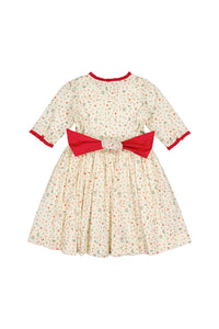 Elysee Floral Winter Smocked Dress