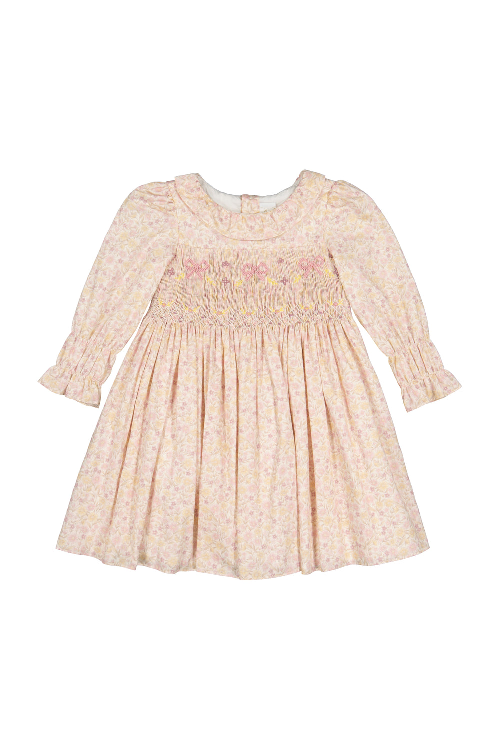 Marie Antoinette Floral Smocked Dress