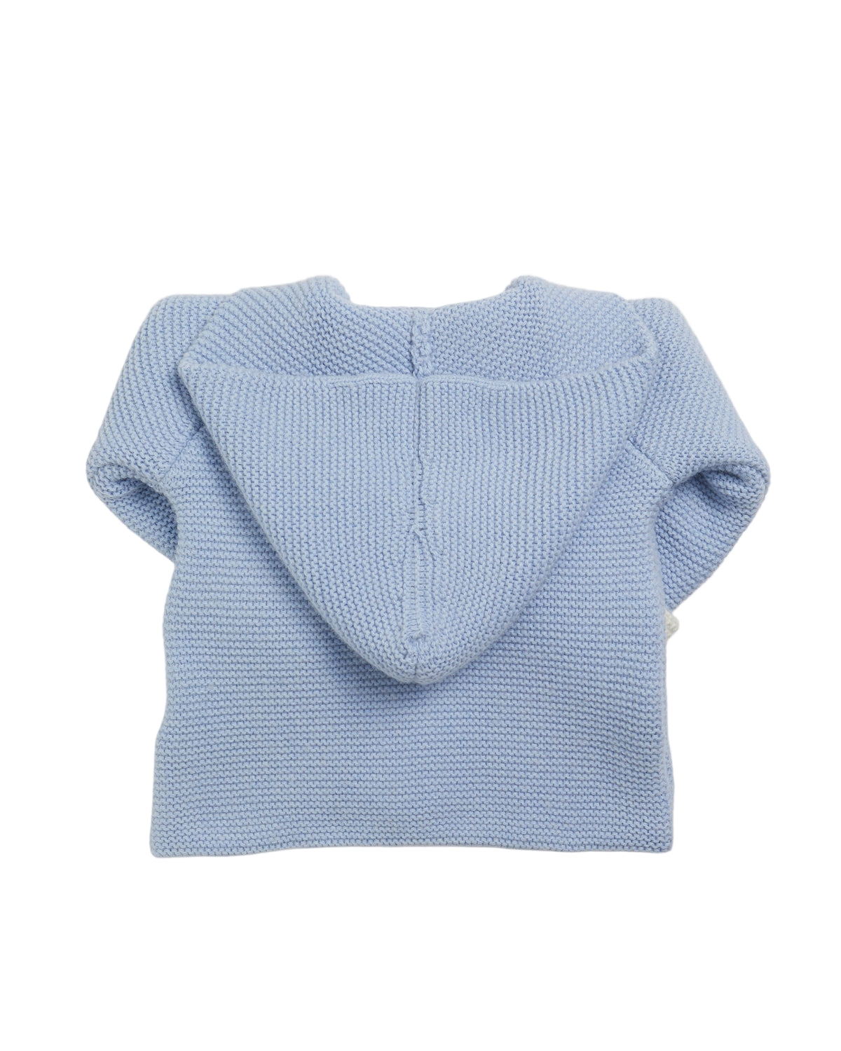 Robin Knitted Jacket in Dusty Blue