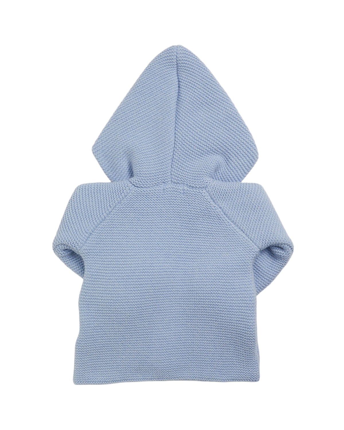 Robin Knitted Jacket in Dusty Blue