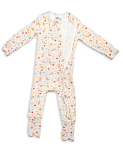 Rocketship Bamboo Pajamas, Space Pjs for Baby, Bamboo Pajamas for Kids