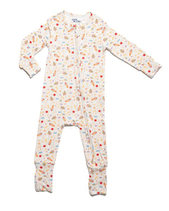 Rocketship Bamboo Pajamas, Space Pjs for Baby, Bamboo Pajamas for Kids