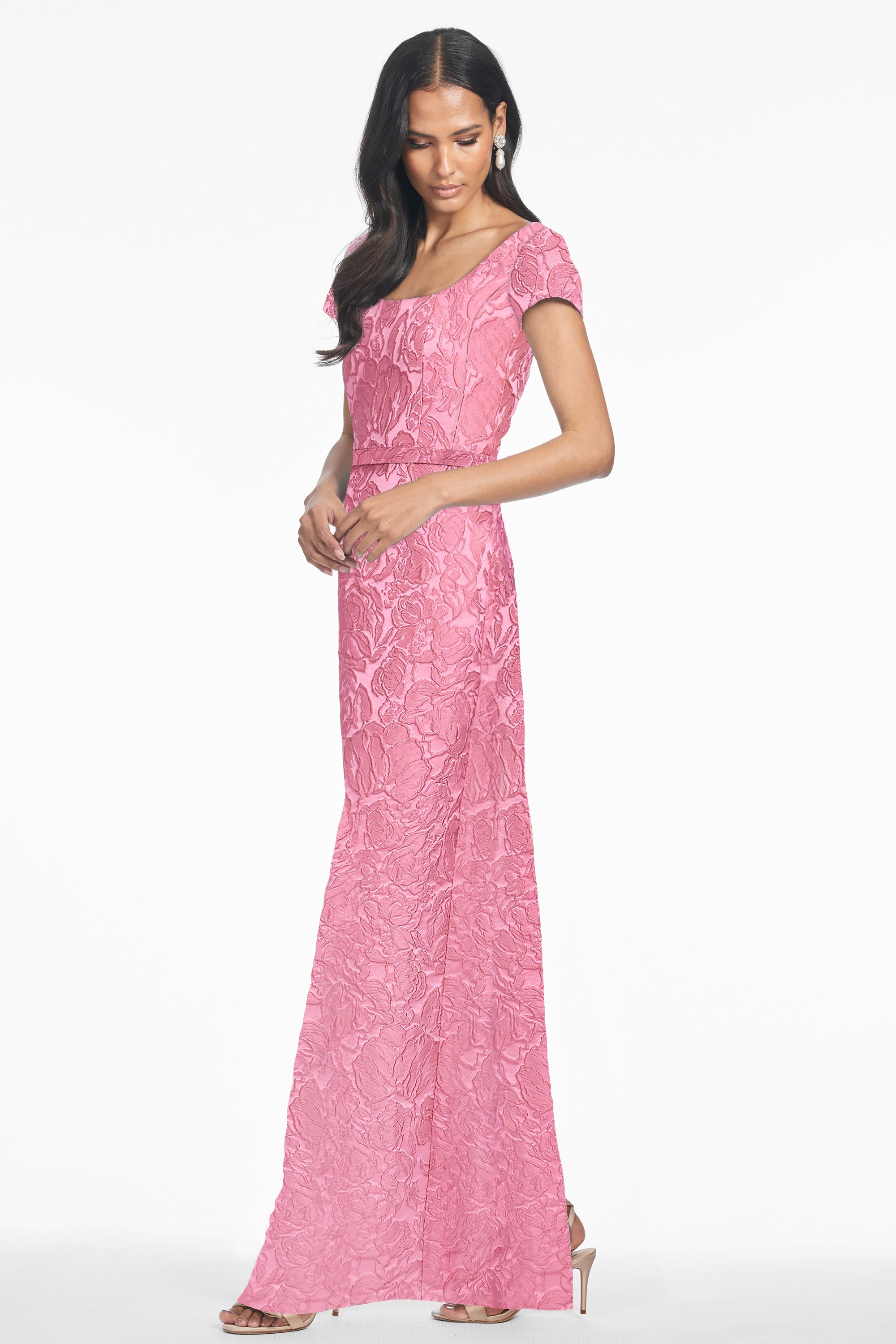 Grace Gown in Rose Pink