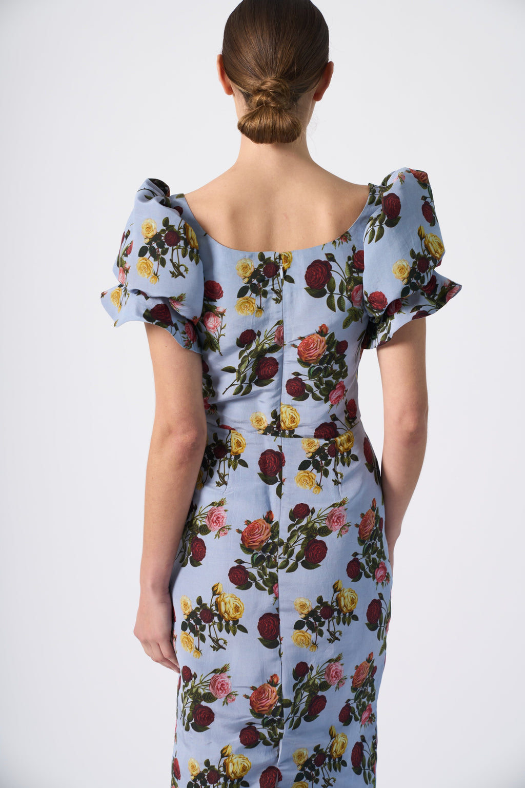 Rose Dress in Blue