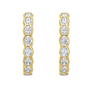 Rosette Hoops - Jewelry - RUCHI New York