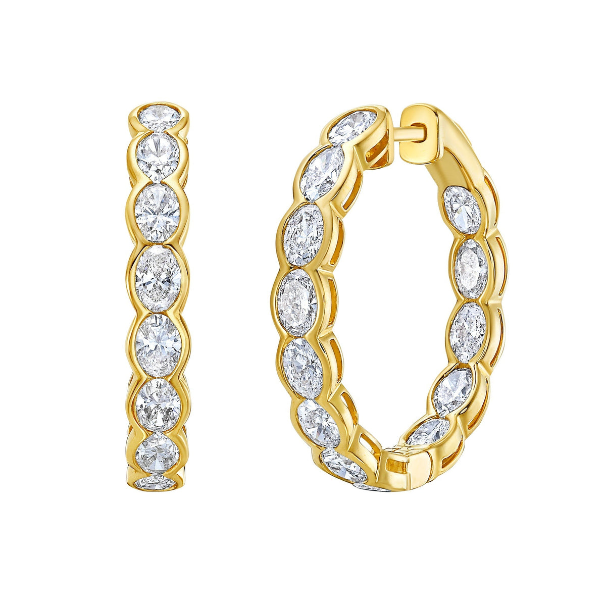 Rosette Hoops - Jewelry - RUCHI New York