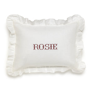Boudoir Pillow with Frill Edge
