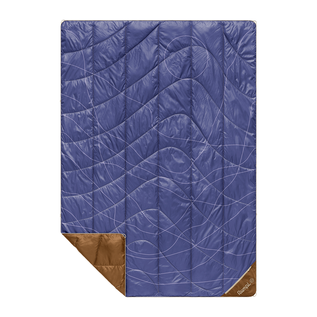 Backcountry Puffy Blanket; Color: Trace Valley Merionberry Trace Valley Marionberry