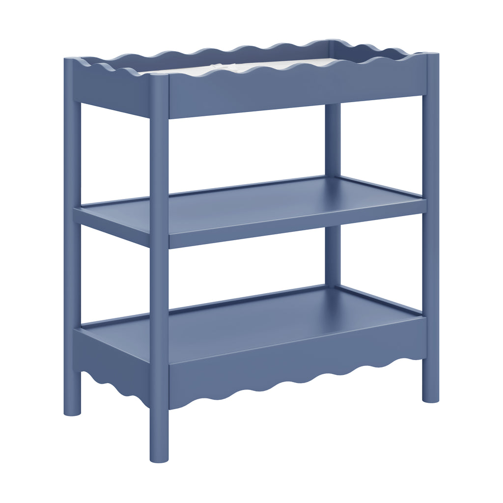Swell Changing Table in Cove Blue