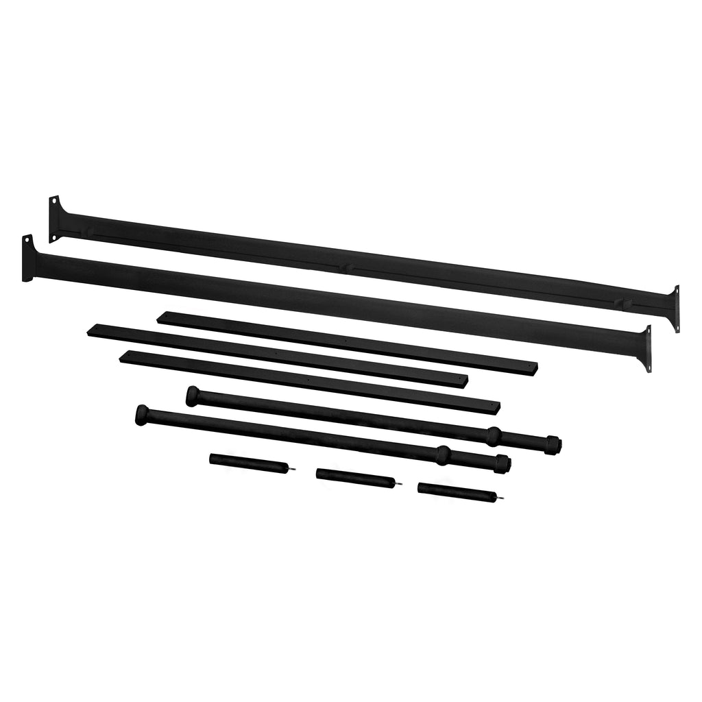 Winston Mini Crib Twin Size Conversion Kit in Vintage Iron