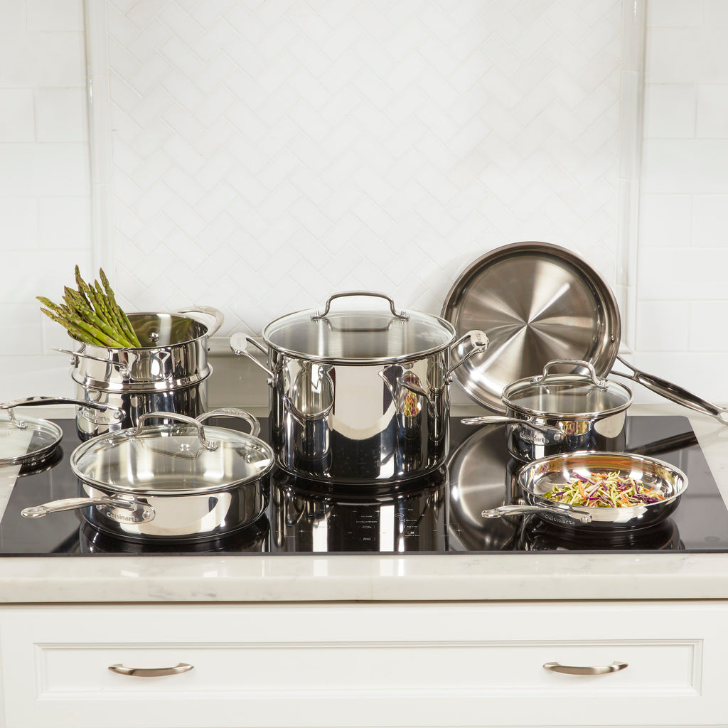 Chef's Classic® Stainless 11-Piece Set in Stainless Steel