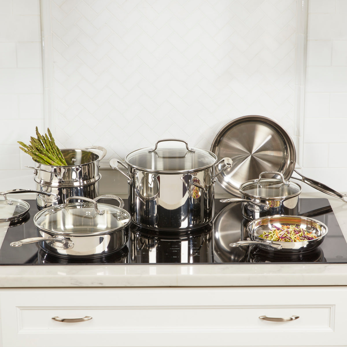 Chef's Classic® Stainless 11-Piece Set in Stainless Steel