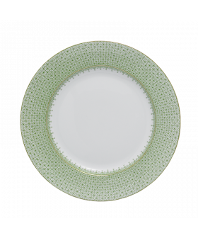 Apple Green Lace Salad Plate