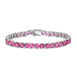 Sakura Pink Sapphire Bracelet - Jewelry - RUCHI New York