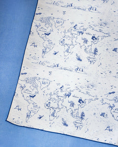 Atlas Scarf in Blue