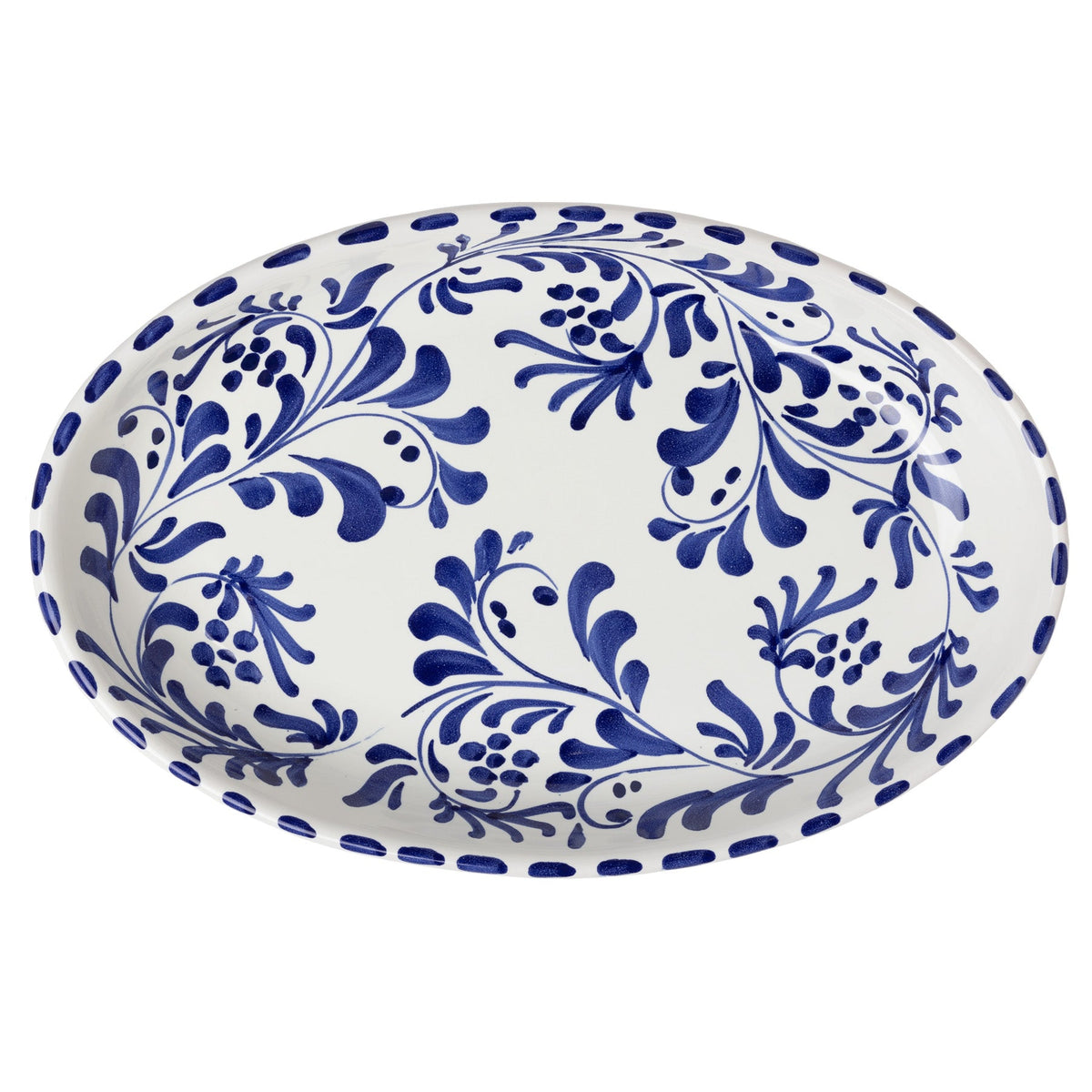 Serving Platter in Azul Classico