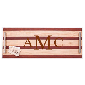 Rod Double Handle Serving Board