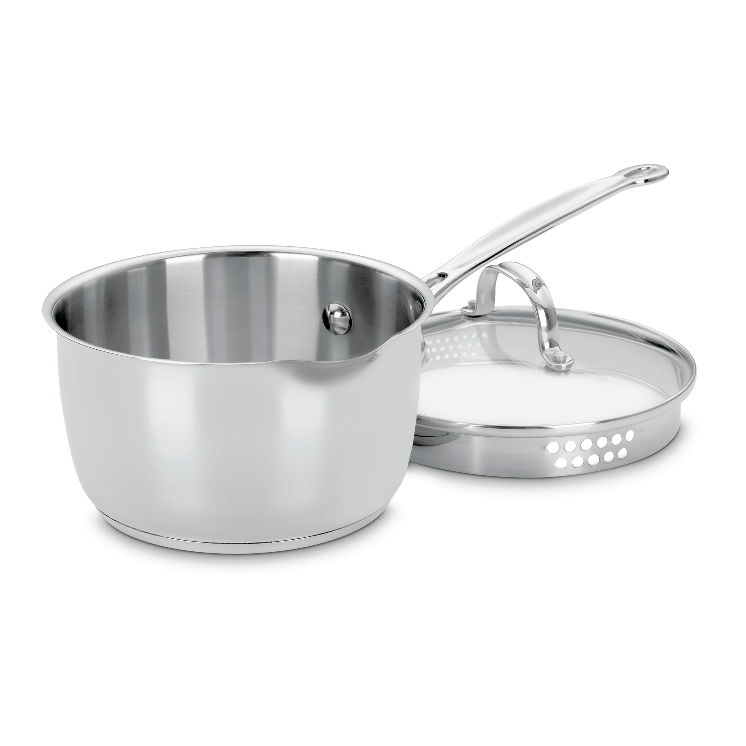 2 Quart Pour Saucepan in Stainless Steel