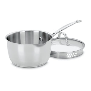 2 Quart Pour Saucepan in Stainless Steel