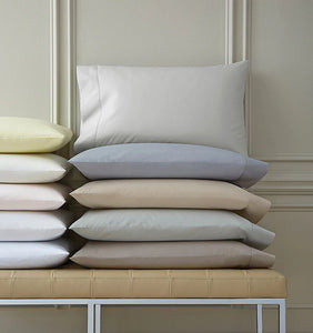 Celeste Fitted Sheet in Bone