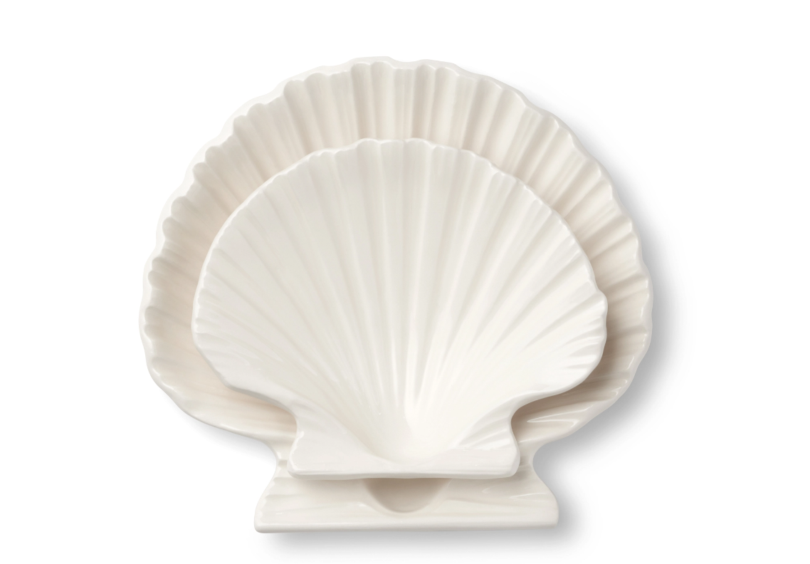 Shell Dishes, Set of 2