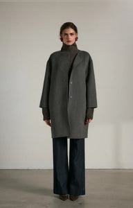 V. Chapman x Kristopher Brock Campos Coat in Slate