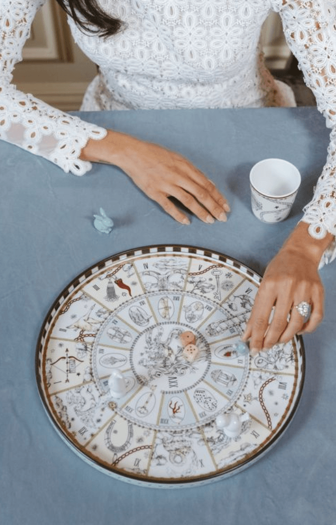 Fortunae Round Tray