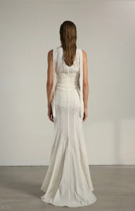 V. Chapman x Kristopher Brock Seville Dress in Eggshell