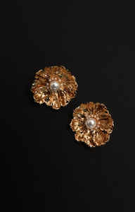 V. Chapman x Kristopher Brock Poppy Post Earring in Gold