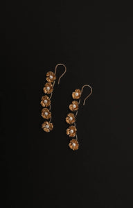 V. Chapman x Kristopher Brock Poppy Dangle Earring in Gold