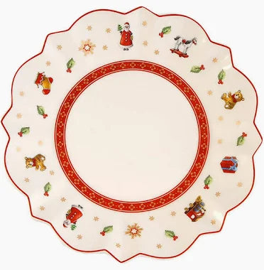 Toys Delight Bread & Butter Plate White in Multi